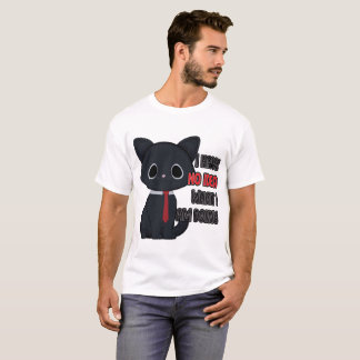 Camiseta Gato Divertido No Tengo Ni Idea De Lo Que