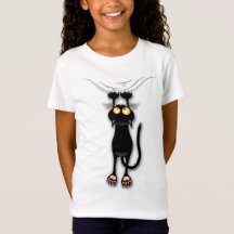 Gato divertido Personaje Rascando Tela