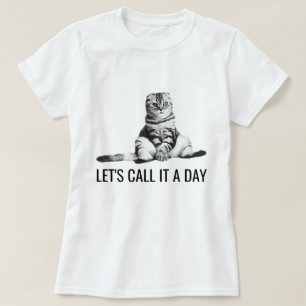 Camiseta Gato divertido personalizable