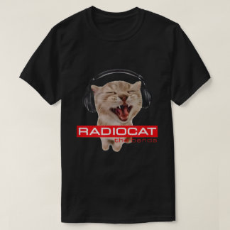 Camiseta Gato DJ Gritando Meme Auriculares Amante de la Mús