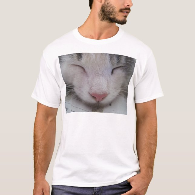 Camiseta Gato dormido (Anverso)