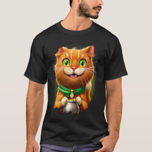 Camiseta Gato duende día de San Patricio gatito gatos 3