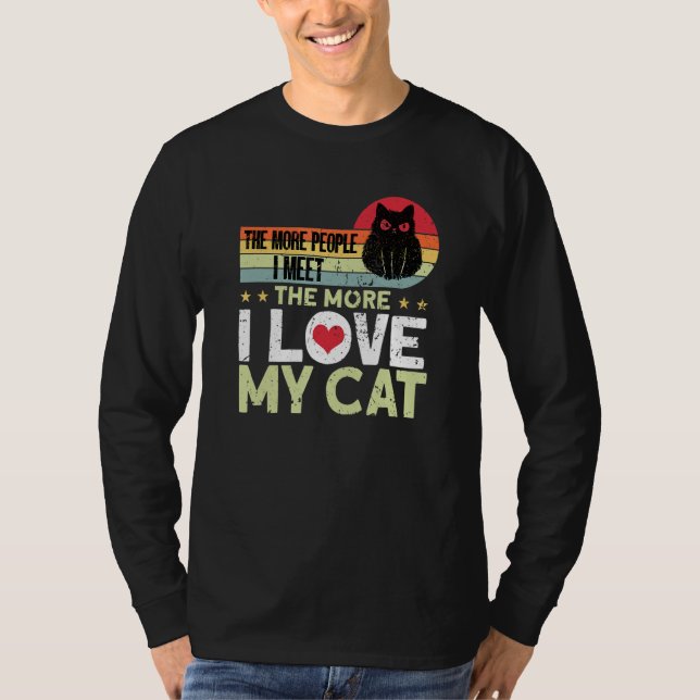 Camiseta Gato   Dueño de gato Gato 6 (Anverso)