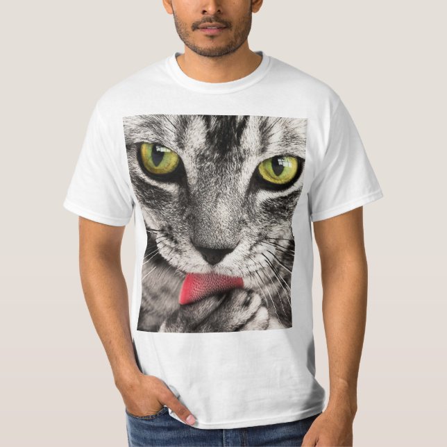 Camiseta Gato dulce (Anverso)