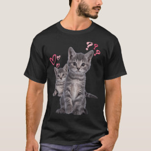 Camiseta Gato dulce de tabby