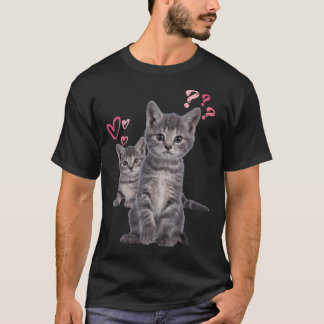 Camiseta Gato dulce de tabby