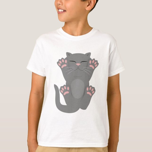Camiseta Gato durmiendo (Anverso)