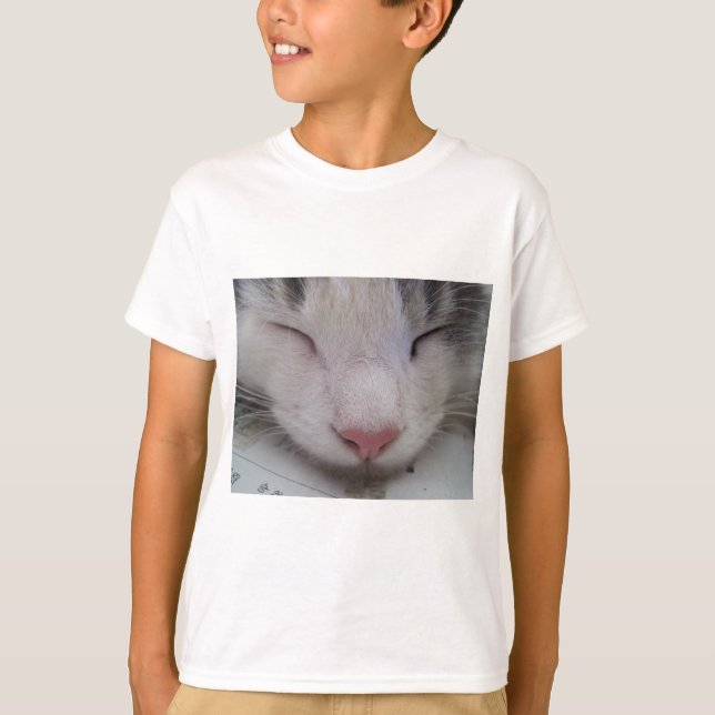 Camiseta Gato durmiente (Anverso)