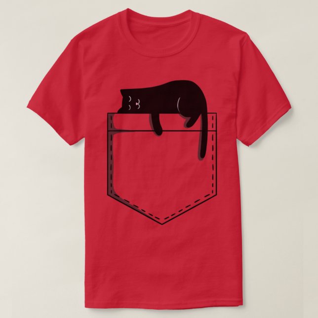 Camiseta Gato durmiente (Diseño del anverso)