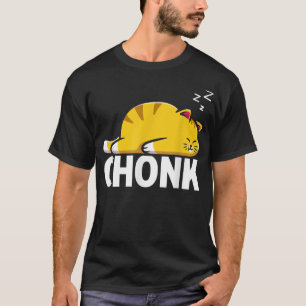 Camiseta Gato Durmiente Gordo Gatito Gordo Amante de los Ga
