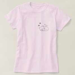 Camiseta Gato Durmiente Simple