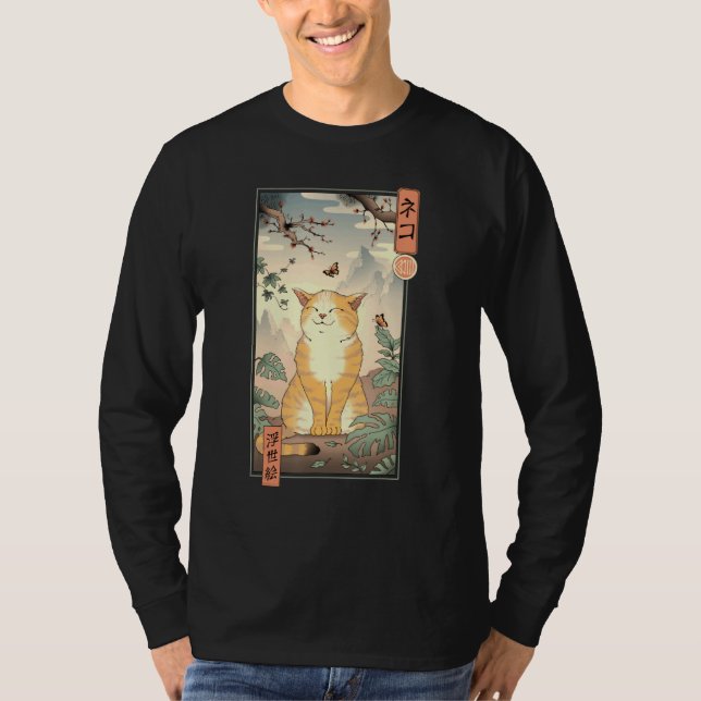 Camiseta Gato Edo Cat Animal Cat (Anverso)