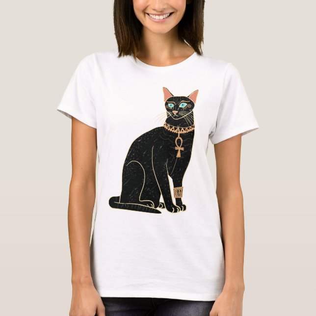 Camiseta Gato egipcio (Anverso)