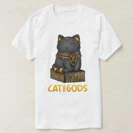 Camiseta Gato egipcio, Dios mío, gato basto son dioses