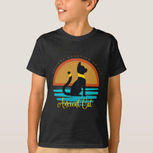 Camiseta Gato egipcio vintage T Shirt