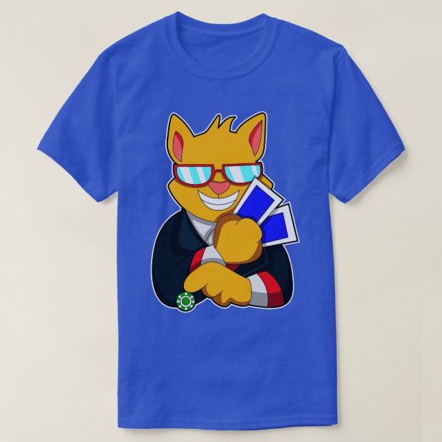 Camiseta Gato en el chip ds (Diseño del anverso)