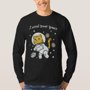 Camiseta Gato En El Espacio Ufo Galaxia Universo Cosmos Kit