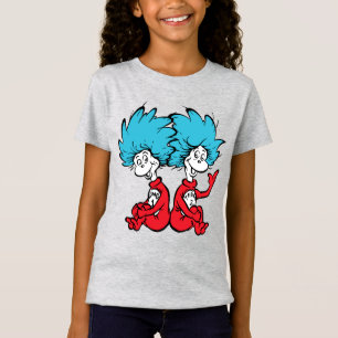 Camiseta Gato en el Gorra de la cosa uno y la cosa dos