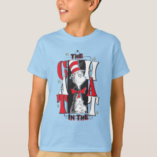 Camiseta Gato en el Gorra   Texto de B&W