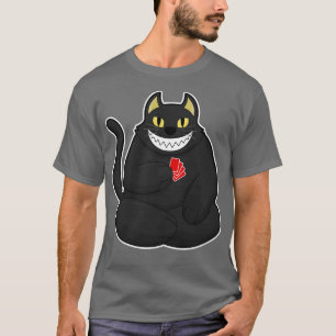 Camiseta Gato en las cartas 1