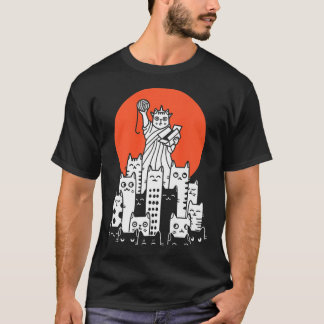 Camiseta Gato en Nueva York, Nueva York, Estados Unidos, Pa