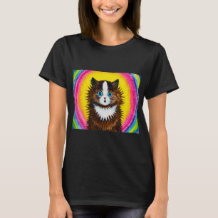 Camiseta Gato en un arcoiris, Louis Wain