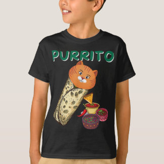 Camiseta Gato En Un Purrito | Cumpleaños Del Hijo