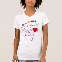 Camiseta Gato enamorado