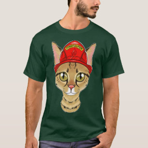 Camiseta Gato Enamorado Yo Bombardero Gato I Gato Savannah