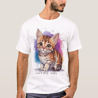 Camiseta Gato encantador