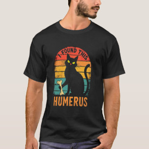 Camiseta Gato Encantador Espeluznante - Encontré Este Húmer