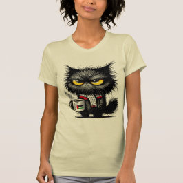 Camiseta Gato enojado