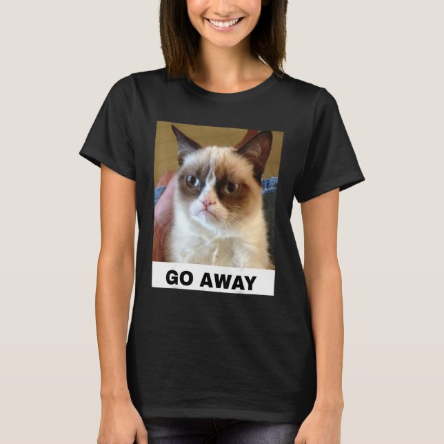 Camiseta Gato Enojado (Anverso)