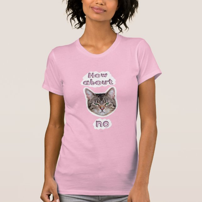 Camiseta Gato enojado (Anverso)