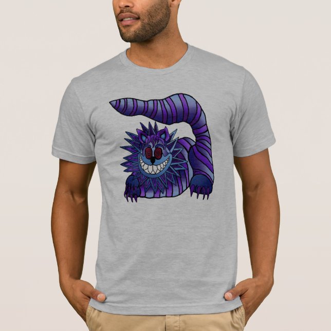 Camiseta Gato enojado de Cheshire (Anverso)
