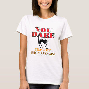 Camiseta Gato enojado quejándose gracioso