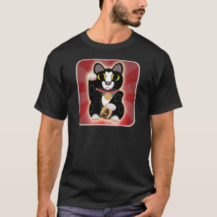 Camiseta Gato épico afortunado