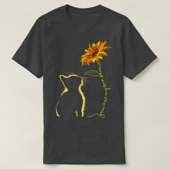 Camiseta Gato, Eres Mi Gato Sunshine (Diseño del anverso)
