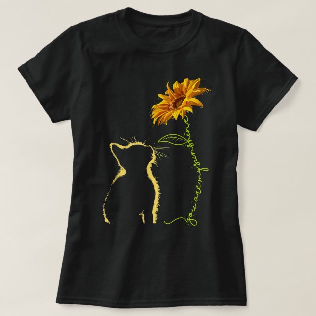 Camiseta Gato, Eres Mi Gato Sunshine (Diseño del anverso)