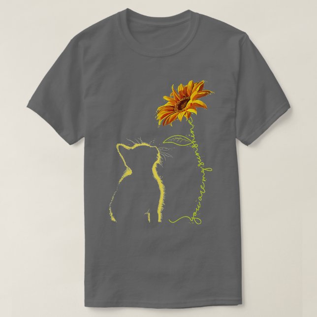 Camiseta Gato, eres mi regalo de gatos Sunshine (Diseño del anverso)