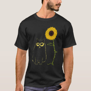 Camiseta Gato Eres Mi Único Sol Girasol Gato
