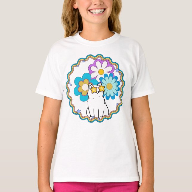 Camiseta Gato es una estrella (Anverso)