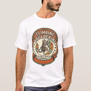 Camiseta Gato escalador de rocas Gato escalador de rocas Vi