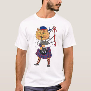 Camiseta Gato escocés en juego