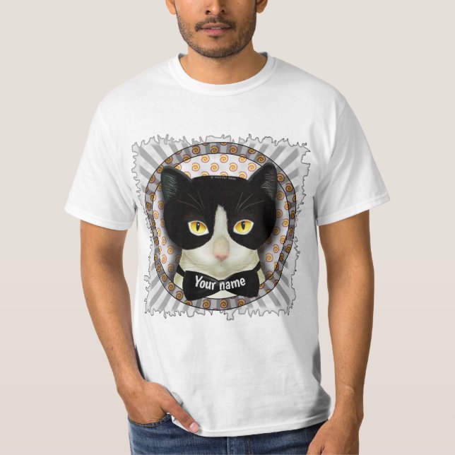 Camiseta Gato Esmoquin (Anverso)
