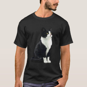 Camiseta Gato Esmoquin Amante Gato Lindo