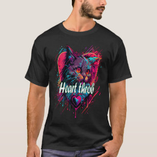 Camiseta Gato esmoquin día de San Valentín gato rompecorazo