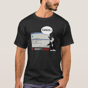 Camiseta Gato Esmoquin Hago Lo Que Quiero Cancelar Descarga