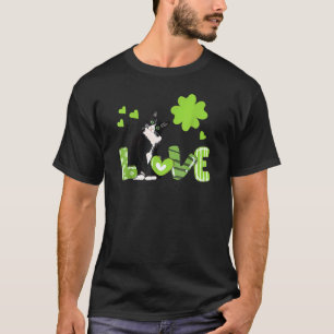 Camiseta Gato esmoquin santo día de San Patricio gato