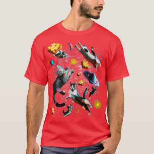 Camiseta Gato espacial de Lasagna